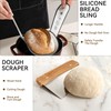Sourdough Starter Kit, Banneton Bread Proofing Basket 9 Inch Round