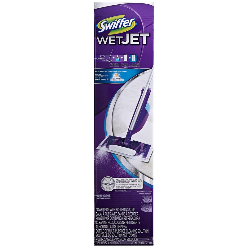 Swiffer WetJet Mop Starter Kit, 1 ct (Packaging may vary)