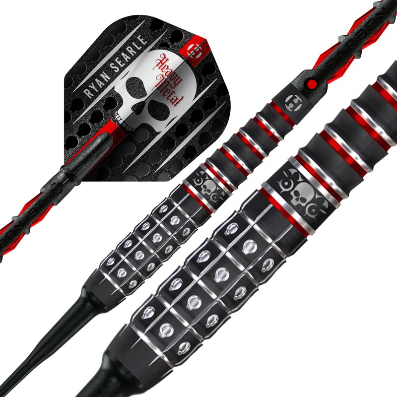 Harrows Ryan Searle Heavy Metal 90% Tungsten Darts, Series 3