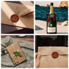 DELORIGIN Pomegranate Wax Seal Stamp Wedding Invitations Embossed Seal Stamp