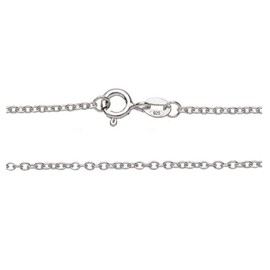 Cross Jesus Christ Christ Church God Silver Chain + Silver Pendant Necklace Genuine Sterling 925 Silver Zirconia Crystals Rhinestone Clear White Love Faith Classic Classic Pendant 54035