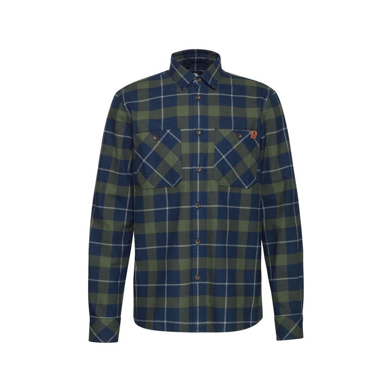 Mammut Alvra Men's Long-Sleeved T-Shirt, marsh dark