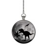 Gotham Decor T-Rex Tropical Moon Dinosaur Glow in The Dark