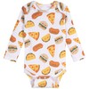 Onesies Brand unisex-baby 6-pack Long Sleeve Bodysuits, Food, 12 Months
