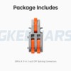 GKEEMARS 20Pcs Mini Electrical Wire Connectors, DIY Splicing into 4/6/8/9/10