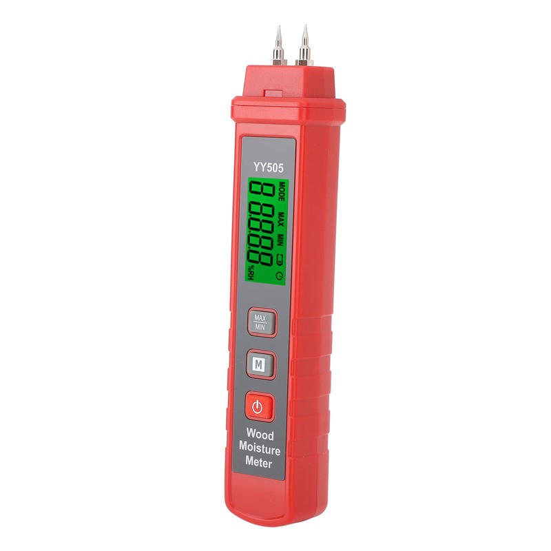 Wood Moisture Meter Professional High Accuracy Digital Handheld LCD Moisture