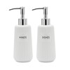Karisky Kitchen Soap Dispenser Set with Stainless Steel Pump and