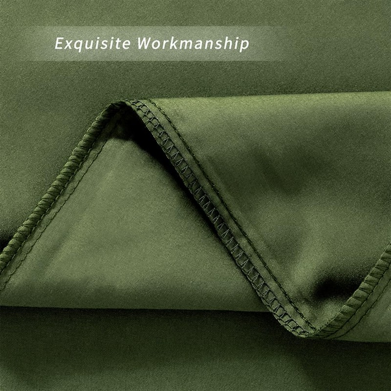 2 Pack Standard Pillow Cases, Microfiber Pillowcases Dark Olive Green