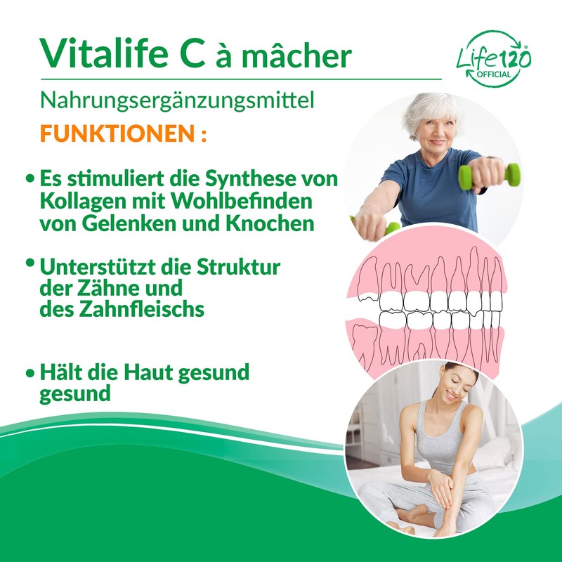 Life 120 - Vitalife C - 90 Tablets Vitamin C