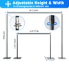 OPYRET Pipe and Drape Backdrop Stand Kit Backdrop Stand For