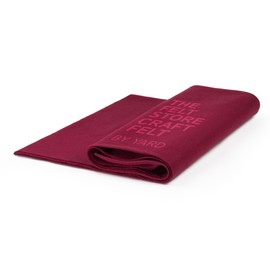 The Felt Store Craft Felt by The Yard – Soft, Plush, Durable Felt Fabric for DIY Arts & Crafts, Decorations, Embroidery & Sewing Material | Assorted Colors Craft Supply – Burgundy
