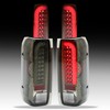 KUAFU Pair Tail Light Assembly Compatible with 1990-1997 Ford F150