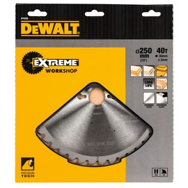 DeWalt DT4322QZ 250 x 30mm x 3.0, 40-tooth circular saw blade series 60