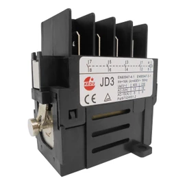 Motor contactor (relay) KEDU JD3 400V 50Hz with 4 NO contacts, 10 pin