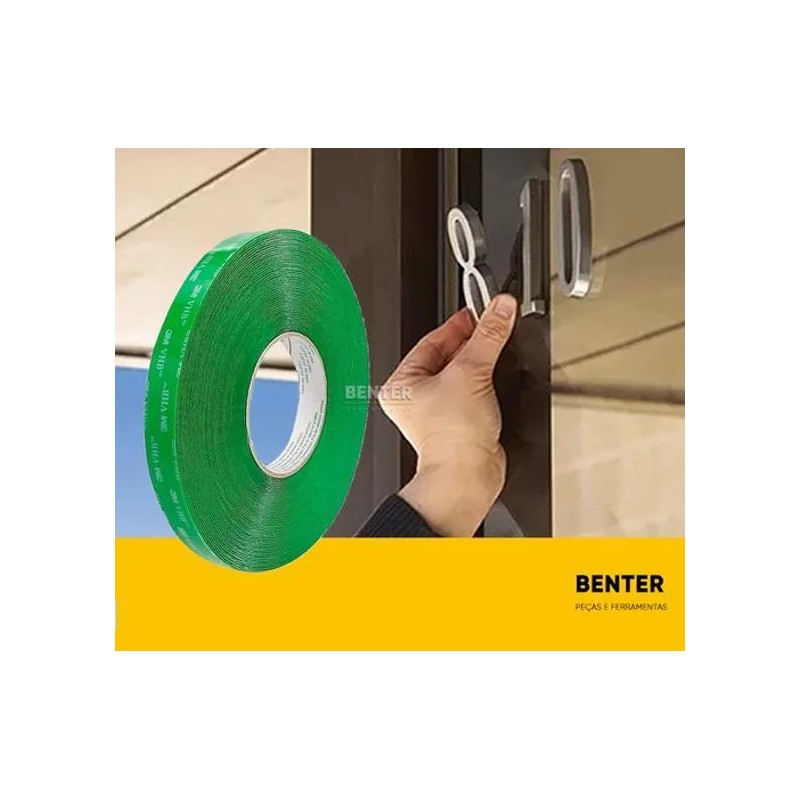 Cinta Doble Cara Transparente 3m Vhb 12 Mm X 20