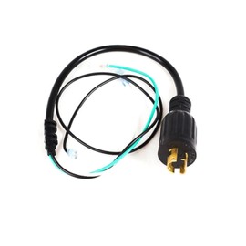 Generic Wet-Dry Vacuum Pigtail Power Cord Designed to Fit ProTeam ProGuard Compare to Part 833417