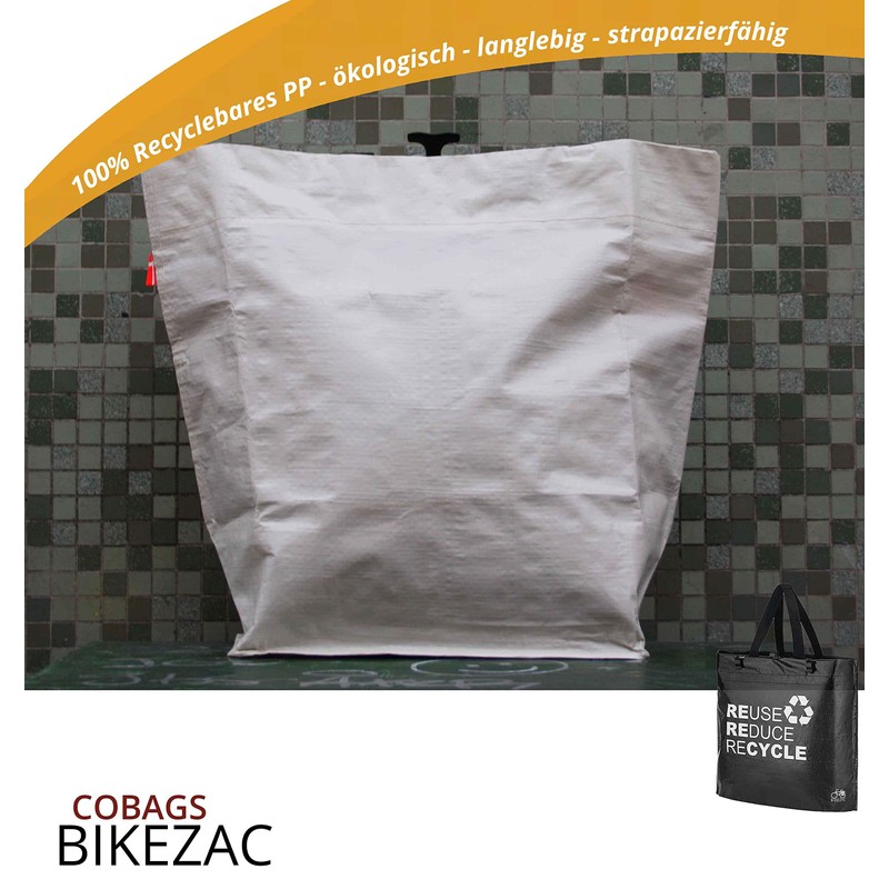 BikeZac 2.0 by Cobags | Bicycle Shopping Bag | Pannier