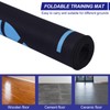 PATIKIL Basketball Training Mat 2.5mm Rubber Basketball Footstep Pad Non-Slip