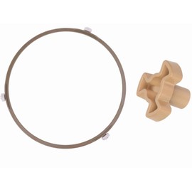 7.44 Inch Microwave Turntable Ring with 14mm Rollers - Glass Plate Rotating Roller Support for Microwave Oven - Outer Diameter 18.9cm