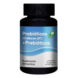 Probioticos Y Prebioticos 90 Capsulas Pronacen