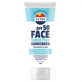 Le Tan SPF 50 Face Sensitive Sunscreen Lotion 70mL