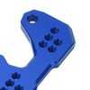 Motorcycle Adjustable Rearset Foot Pegs Mounting Base Replacement for YZF
