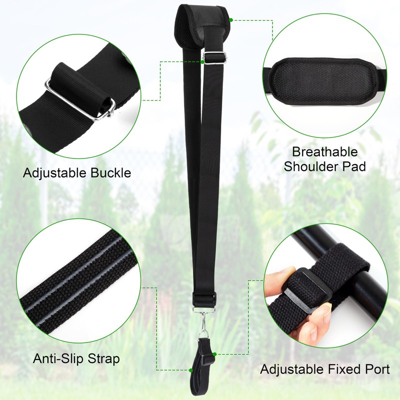 Newellsail Shoulder Strap Lawn Mower Adjustable Weed Eater Nylon Belt
