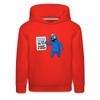 Rainbow Friends - Might Be Hungry Hoodie (Kids, Red, 16-20)