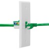 Cmple - RJ45 Keystone Jack 90 Degree Cat6 Keystone Jack
