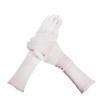 NICEYEA Flower Girls Long Satin Gloves Elbow Gloves Princess Dress