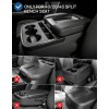 JOYTUTUS Leather Center Console Cover for Silverado Sierra 2014-2018 Jump