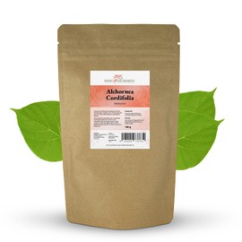 Alchornea cordifolia Pulver 100g | Christmas Bush fein gemahlen & natürlich | höchste Qualität aus Österreich | Veganes Nahrungsergänzungsmittel ohne Zusatzstoffe | Bitter Leaf, Serpentwood, Ipa
