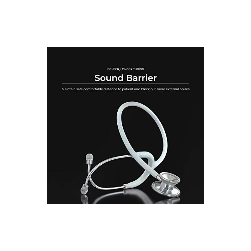 MDF MD One Epoch Premium Titanium Dual Head Stethoscope with