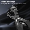 Diyife Belt Hole Puncher, [with Rotatable Punching Head], Hole Punch
