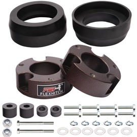 FlexHitch 3" Front + 2" Rear Full Leveling Lift kit for 2003-2024 4Runner 2WD 4WD 2007-2015 FJ Cruiser 2WD 4WD, 3"+2" Suspension Strut Spacers