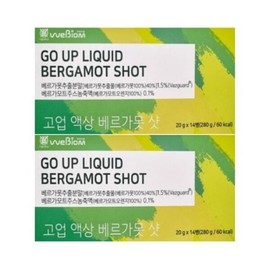 WeBiome 위바이옴 고업 액상 베르가못 샷 20g 14병 2박스 WeBiome Go-Up Liquid Bergamot Shot 20g 14 Bottles 2 Boxes