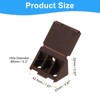 sourcing map 8 Pcs 90 Degree Plastic Corner Braces, 22x42.5x22mm