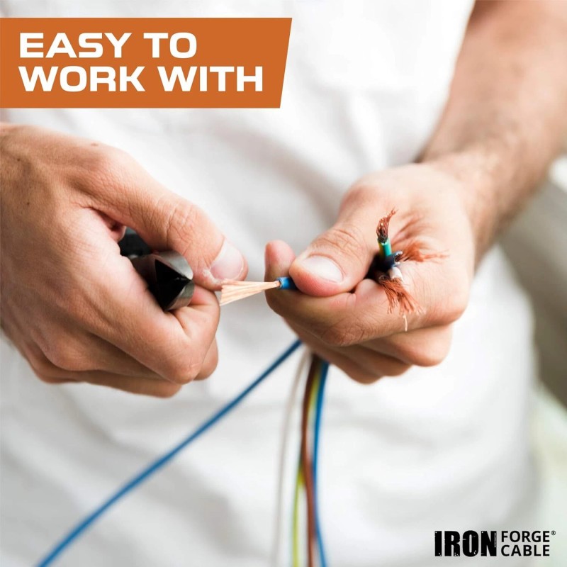 Iron Forge Cable 14 Gauge Primary Wire - 6 Roll