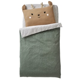 VERTBAUDET Green Forest Oeko-Tex® Baby Duvet Cover 100 x 120 cm