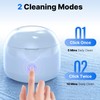 CXRUY Ultrasonic Retainer Cleaner - UV Dental Cleaning Pod Night