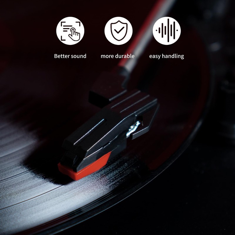 8 Pcs Record Player Needle,Turntable Replacement Durable Record Player Needles