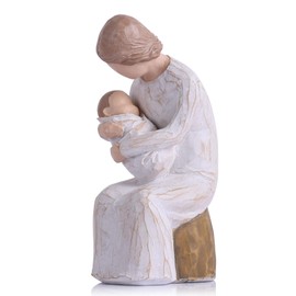Gifts for Grandma - Grandmother Figurine, First Time Grandma Gifts, Birthday, Mother’s Gift Keepsake, Resin Hand-Painted Figurines for Nursery Shelf Decor, Mother’s Day, Christmas, Thanksgiving