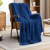 Kuscheldecke Flauschig Decke Wolldecke Blanket 100x150 Sofa Kuscheldecke Blanket Blau