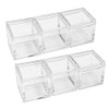 Wanjorlay Pack of 10 Acrylic Box Trays for 0.39 10mm