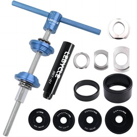 Mimoke Professional Bicycle Bottom Bracket Tool Set Compatible with PF30 BB30 BB86 BB91 BB92 Install and Remove Precision Maintenance Kit for Bicycle Enthusiasts and Mechanics (Blue)