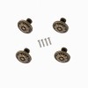 GDQLCNXB Pull Handle Metal Flower Shape Cabinet Drawer Door Knob