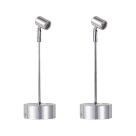 Uonlytech Led Track Lighting Led Track Light 2 PCS Showcase Spotlight Fashion Spotlight Stylish Cabinet Jewelry Light Indoor