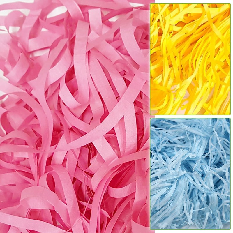 Bluelves 300 g Easter Grass Green, Easter Grass Shredded Paper,