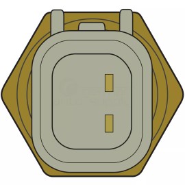 GPD Engine Coolant Temperature Sensor 1712551 for Ford Lincoln Mazda Mercury