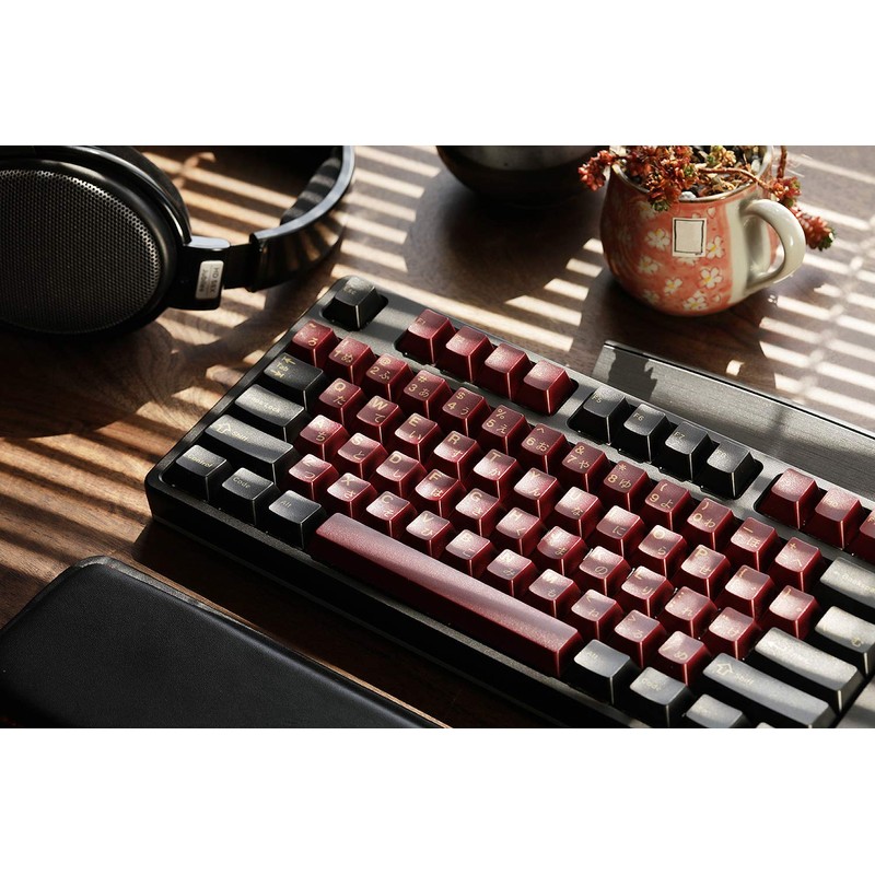 DROP + Redsuns GMK Red Samurai Keycap Set for Tenkeyless